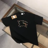 Burberry Men Check EKD Cotton T-shirt 80706811