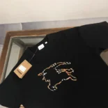 Burberry Men Check EKD Cotton T-shirt 80706811