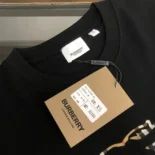 Burberry Men Check EKD Cotton T-shirt 80706811