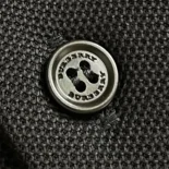 Burberry Men Cotton Polo Shirt-Black 80821241