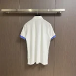 Burberry Men Cotton Polo Shirt-White 80821271