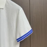 Burberry Men Cotton Polo Shirt-White 80821271
