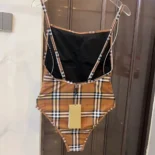 Burberry Women Check Swimsuit 80090091