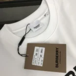 Burberry Women Logo Cotton T-shirt-White 80553091