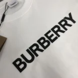 Burberry Women Logo Cotton T-shirt-White 80553091