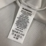 Burberry Women Logo Cotton T-shirt-White 80553091
