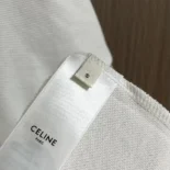 Celine Men Classic Polo Shirt in Cotton Piqué-White 2X75H626U.01OB