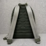 Dior Men Rider Backpack Khaki Dior Oblique Jacquard