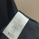Dior Men T-Shirt with Bee Embroidery Black Cotton Jersey
