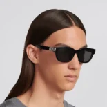 Dior Unisex CD Icon S1I Black Square Sunglasses