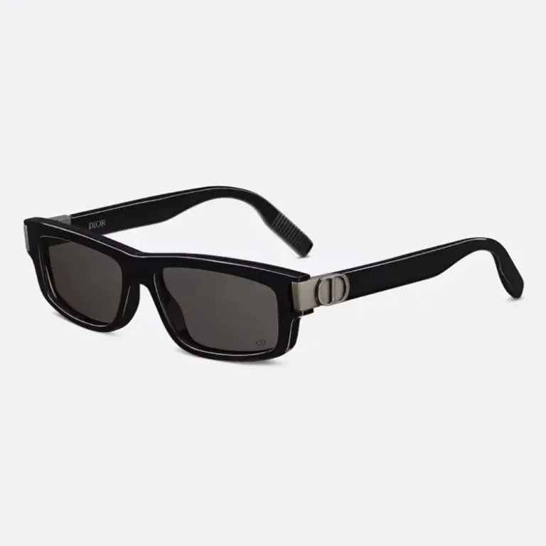 Dior Unisex CD Icon S2I Black Rectangular Sunglasses