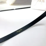 Dior Women 30 Montaigne Jolie Belt Black Smooth Calfskin 15 MMDior Women 30 Montaigne Jolie Belt Black Smooth Calfskin 15 MM