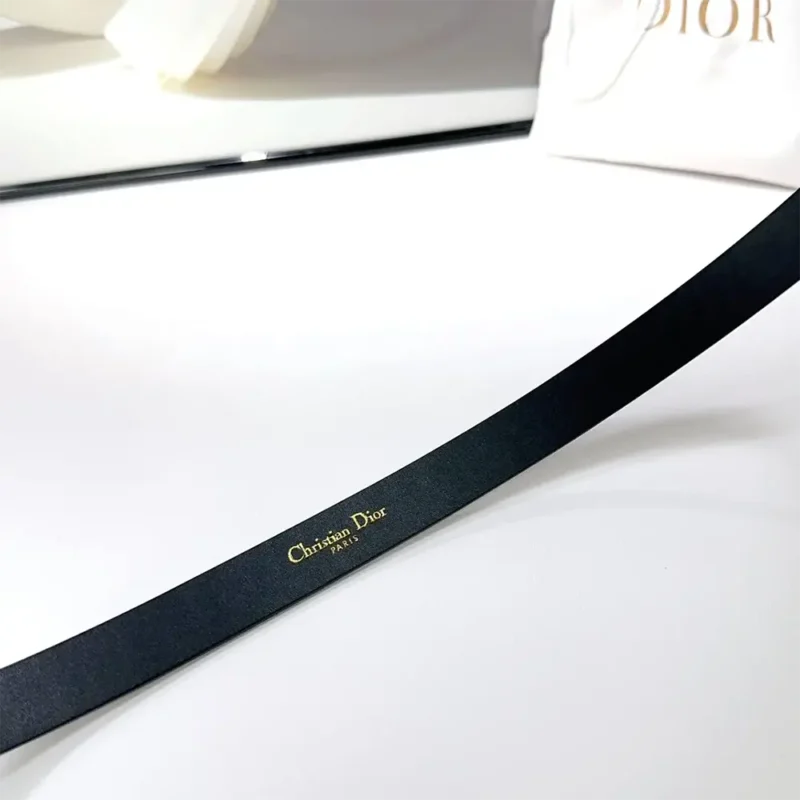 Dior Women 30 Montaigne Jolie Belt Black Smooth Calfskin 15 MMDior Women 30 Montaigne Jolie Belt Black Smooth Calfskin 15 MM