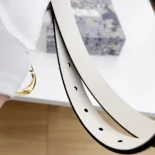 Dior Women 30 Montaigne Reversible Belt Black and Latte Smooth Calfskin 20 MM