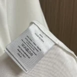 Dior Women Handwritten Christian Dior T-Shirt Relaxed Fit White Cotton Jersey