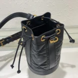 Dior Women Small Dior Backpack Black Supple Maxicannage Calfskin