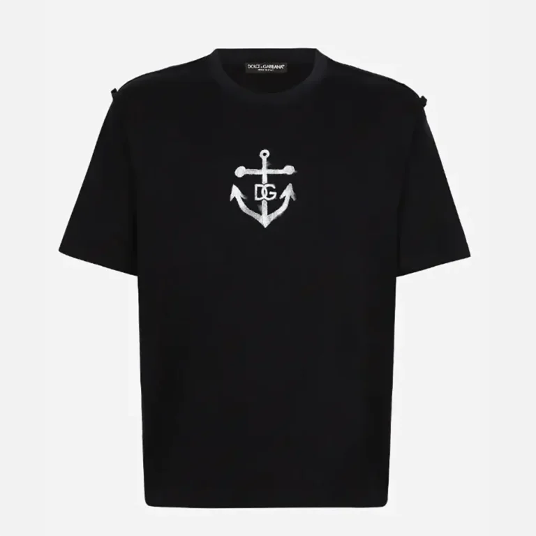 Dolce Gabbana D&G Men Short-sleeved Marina-print T-shirt G8RI4TG7K5XB0665