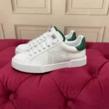 Dolce Gabbana D&G Women Calfskin Portofino Sneakers-White CS2277AV0668N102