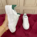 Dolce Gabbana D&G Women Calfskin Portofino Sneakers-White CS2277AV0668N102