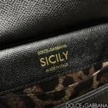Dolce Gabbana D&G Women Small Sicily Handbag-Black BB7116A100180999