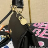 Dolce Gabbana D&G Women Small Sicily Handbag-Black BB7116A100180999