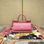 Dolce Gabbana D&G Women Small Sicily Handbag-Pink BB7116A100180424