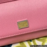 Dolce Gabbana D&G Women Small Sicily Handbag-Pink BB7116A100180424