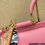 Dolce Gabbana D&G Women Small Sicily Handbag-Pink BB7116A100180424
