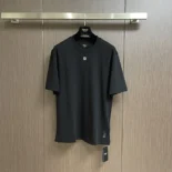 Fendi Men Black Cotton T-shirt FY0936ARYYF0QA1