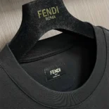 Fendi Men Black Cotton T-shirt FY0936ARYYF0QA1