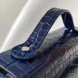 Fendi Men Soft Trunk Baguette Blue Gradient Crocodile Bag 7VA565AMU6F1KSX