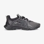 Fendi Men Tag Sneakers Black Technical Mesh Running Sneakers