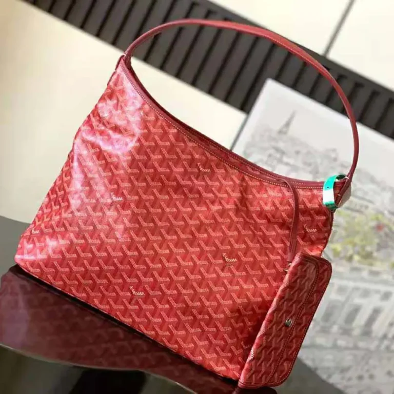 Goyard Unisex Bohème Hobo Bag-Red BOHEMEPMLTY02CL02P