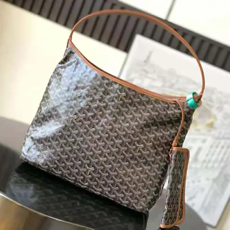 Goyard Unisex Bohème Hobo Bag-Tan BOHEMEPMLTY01CL03P