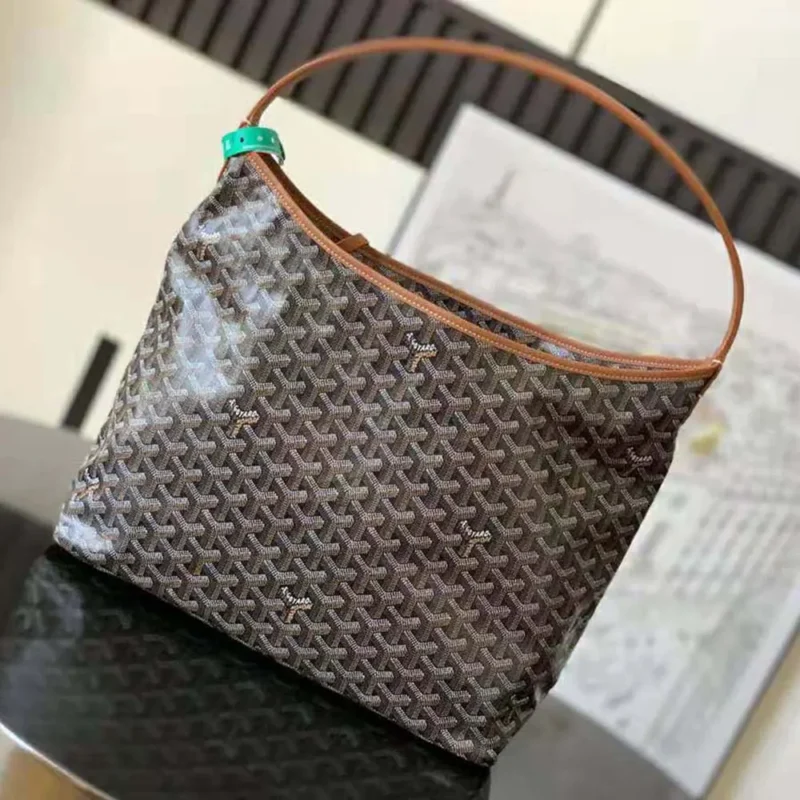 Goyard Unisex Bohème Hobo Bag-Tan BOHEMEPMLTY01CL03P
