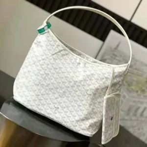 Goyard Unisex Bohème Hobo Bag-White BOHEMEPMLTY50CL50P