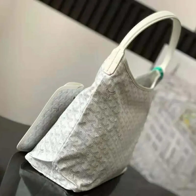 Goyard Unisex Bohème Hobo Bag-White BOHEMEPMLTY50CL50P