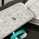 Goyard Unisex Bohème Hobo Bag-White BOHEMEPMLTY50CL50P