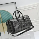 Goyard Unisex Boston 50 Bag-Black BOSTON050TY01CL01P