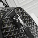 Goyard Unisex Boston 50 Bag-Black BOSTON050TY01CL01P