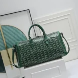 Goyard Unisex Boston 50 Bag-Green BOSTON050TY09CL09P