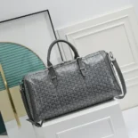 Goyard Unisex Boston 50 Bag-Grey BOSTON050TY51CL51P
