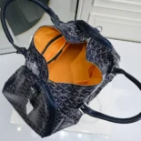 Goyard Unisex Boston 50 Bag-Navy Blue BOSTON050TY12CL12P