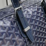 Goyard Unisex Boston 50 Bag-Navy Blue BOSTON050TY12CL12P