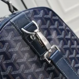 Goyard Unisex Boston 50 Bag-Navy Blue BOSTON050TY12CL12P