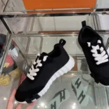 Hermes Unisex Bouncing Sneaker-Black H242250Z 02350