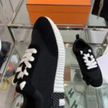 Hermes Unisex Bouncing Sneaker-Black H242250Z 02350