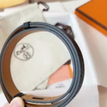Hermes Women Kelly 18 Belt-Black H069853CD89