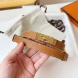 Hermes Women Kelly 18 Belt-Brown H069853CD37