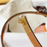 Hermes Women Kelly 18 Belt-Brown H069853CD37